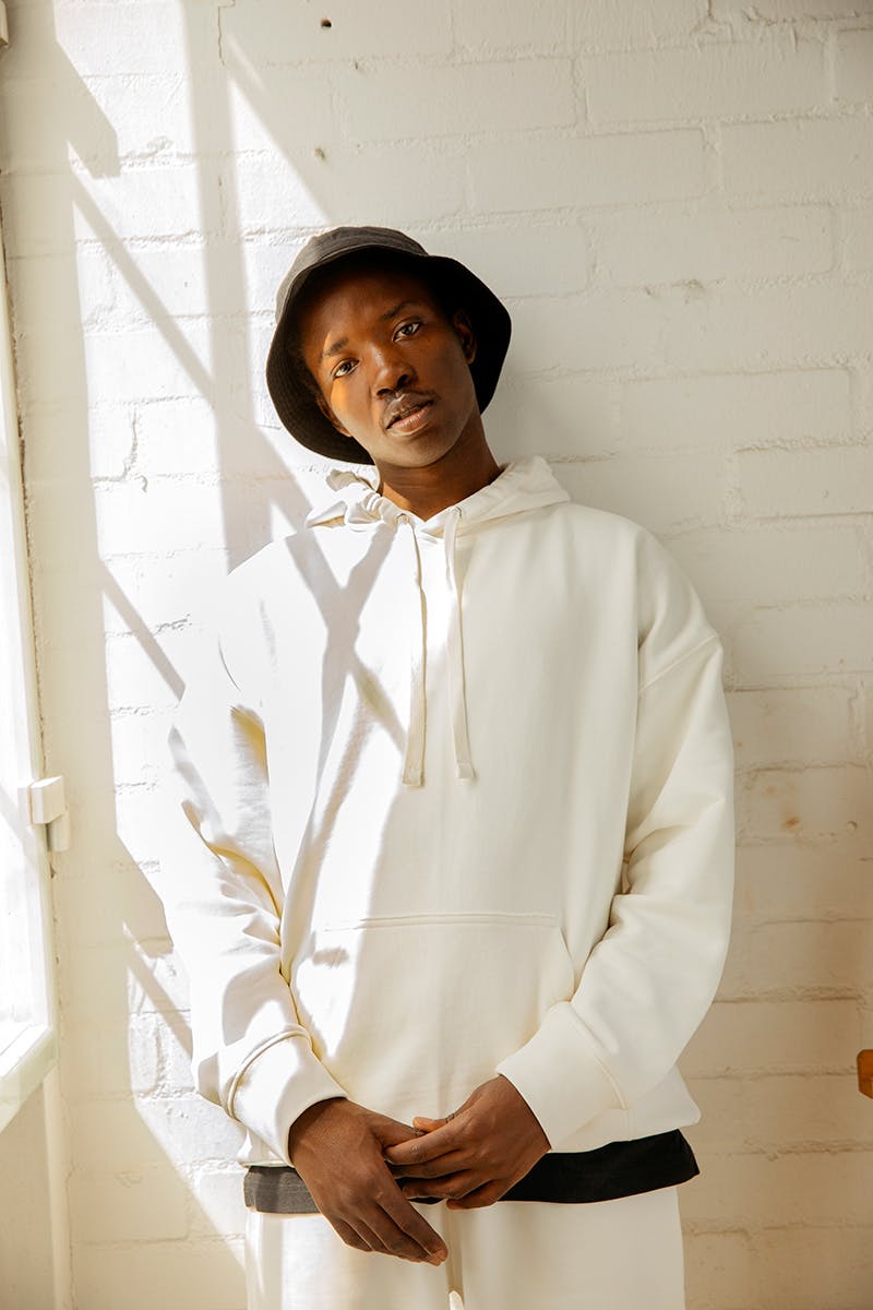 blank staples hoodie